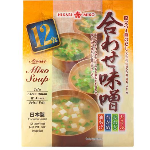 

((((()paling dicari] Hikari Awase Miso 12 pcs / Miso soup jepang instant 12 pack