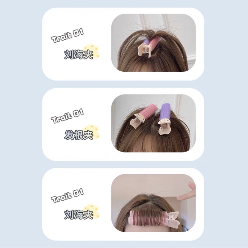 [041] ROLL PONI (A), ROLL PONI RAMBUT VELCRO, ROLL RAMBUT VOLUME RAMBUT, ROLL RAMBUT PONI