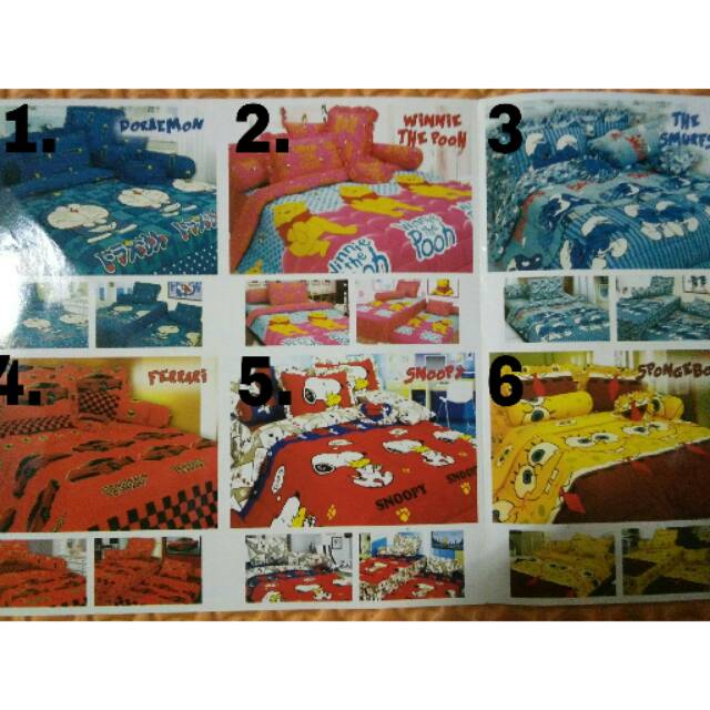 Sprei saputra 180x200