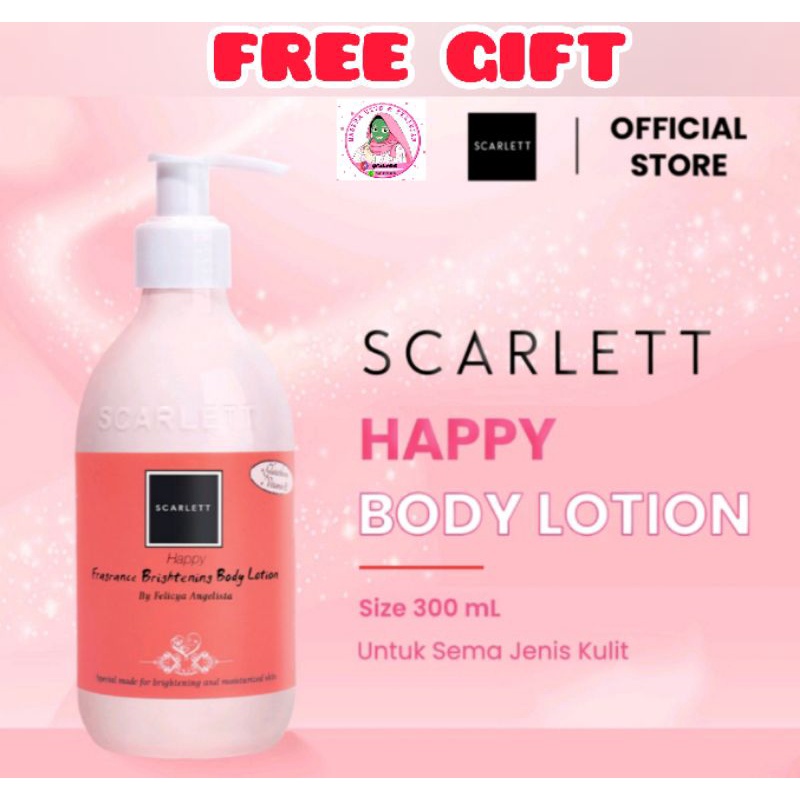 [READY] Handbody Happy Scarlett Whitening 100% ORI