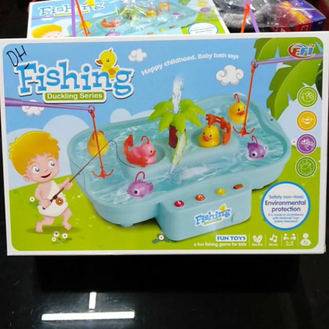 FU 1116 - Mainan anak Pancing kolam ikan dan bebek FU1116 FFI