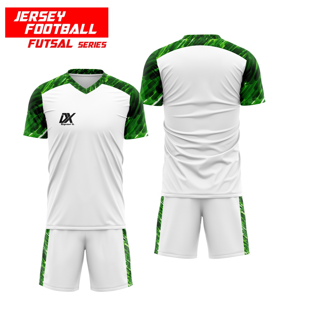 BAJU JERSEY BOLA FUTSAL DX SERIES I FULLPRINTING ONE SET PREMIUM