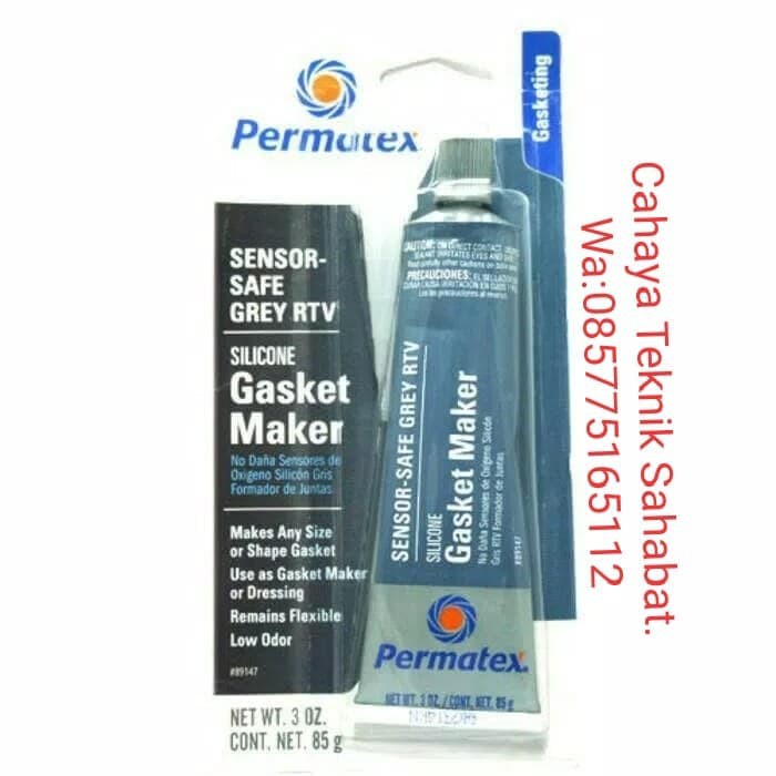 Permatex Sensor-Safe Grey RTV Silicone Gasket