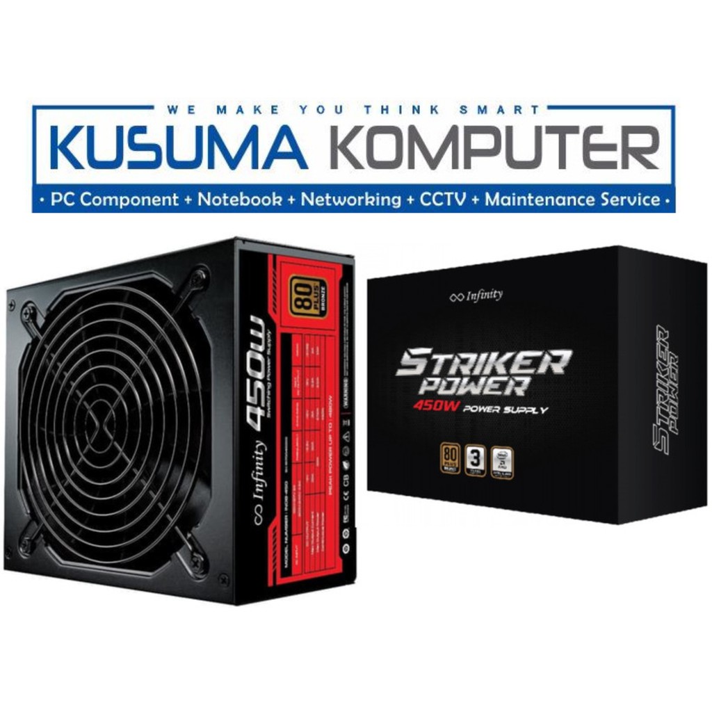 Infinity PSU Striker Power 450W 80+ Bronze