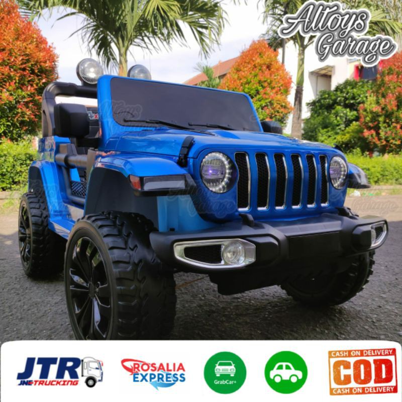 Mobil Aki Jeel Rubicon 4WD JNE TRUCKING