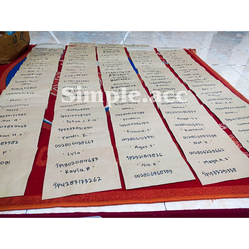 Gelang Monel DEWASA Ukir Nama