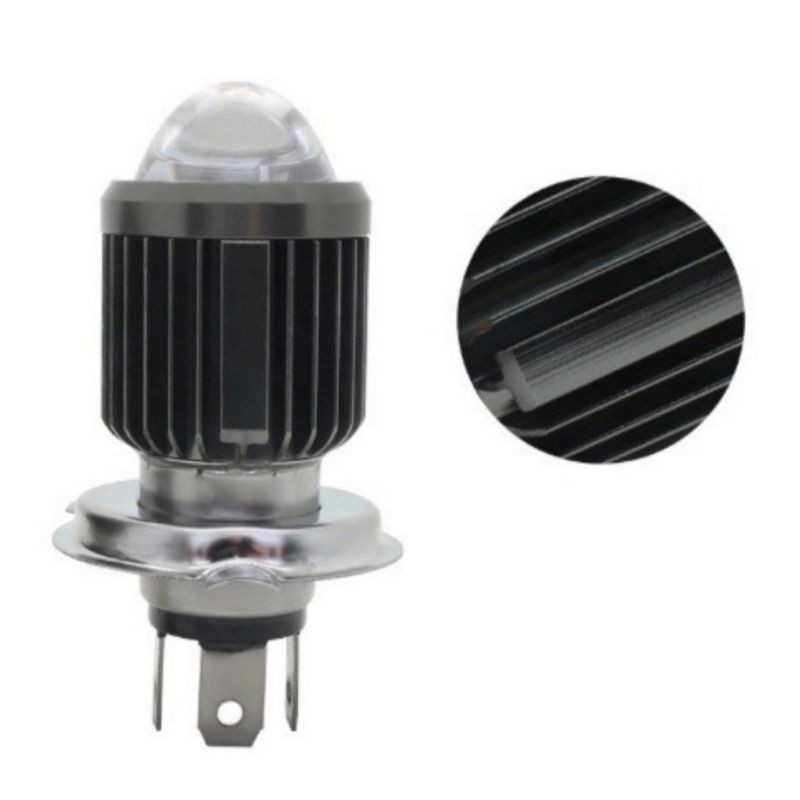 LAMPU DEPAN H4 LASER PUTIH-KUNING SOROT