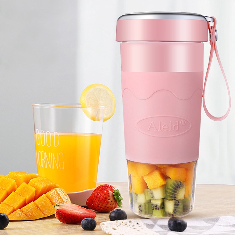 Aleld Magnetic Charging Mini Juicer Portable Electric Juice Cup Mini Murah Blender Juicer Murah