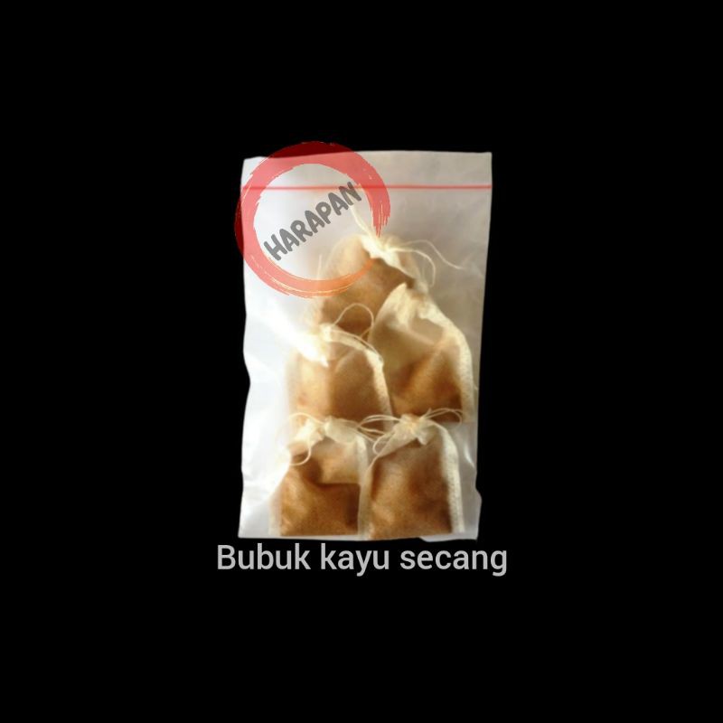 BUBUK KAYU SECANG 10gr obat vitamin ikan cupang hias aduan