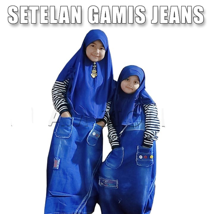 Gamis Anak Fashion Muslim Anak Perempuan Termurah ( Fre Hijab ) 2 - 12 Tahun