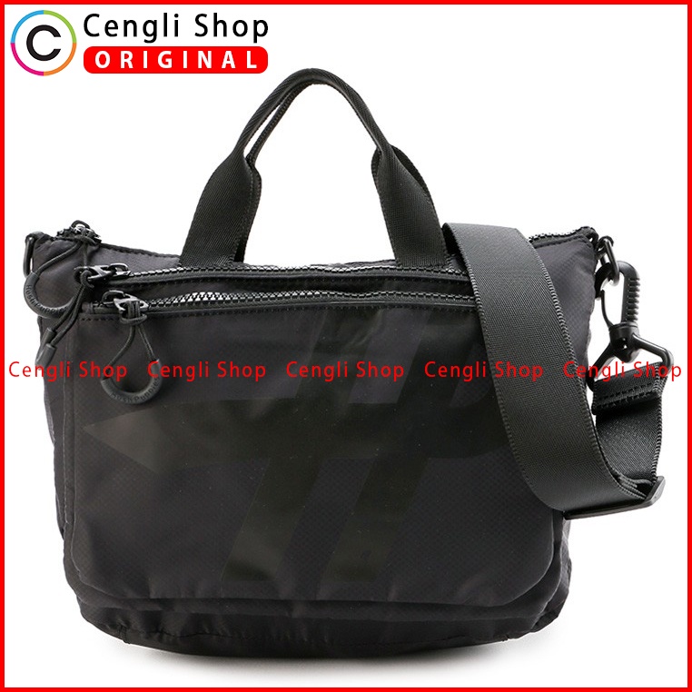 TAS SELEMPANG PRIA HUSH PUPPIES SLING BAG ORIGINAL HITAM HM006