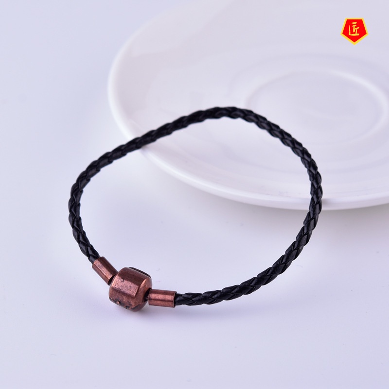 [Ready Stock]Leather Rope Universal Bracelet