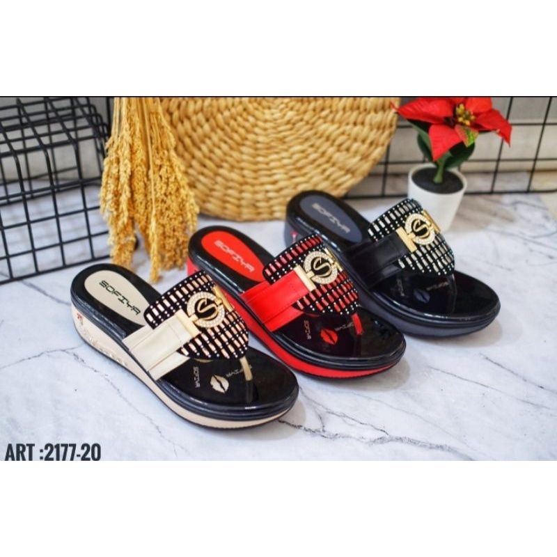 NEW... WEDGES SOFIYA MODEL JEPIT ORIGINAL IMPORT