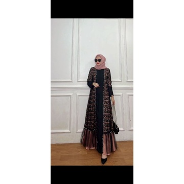 gamis tile brukat import