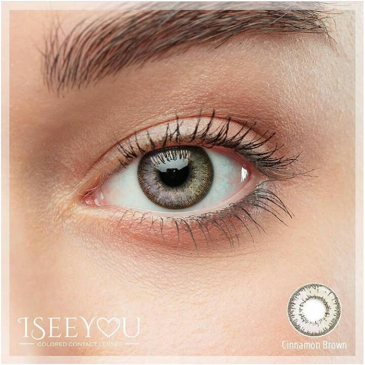 SOFTLENS I SEE YOU CINAMON BROWN (-0.50 S/D -6.00)