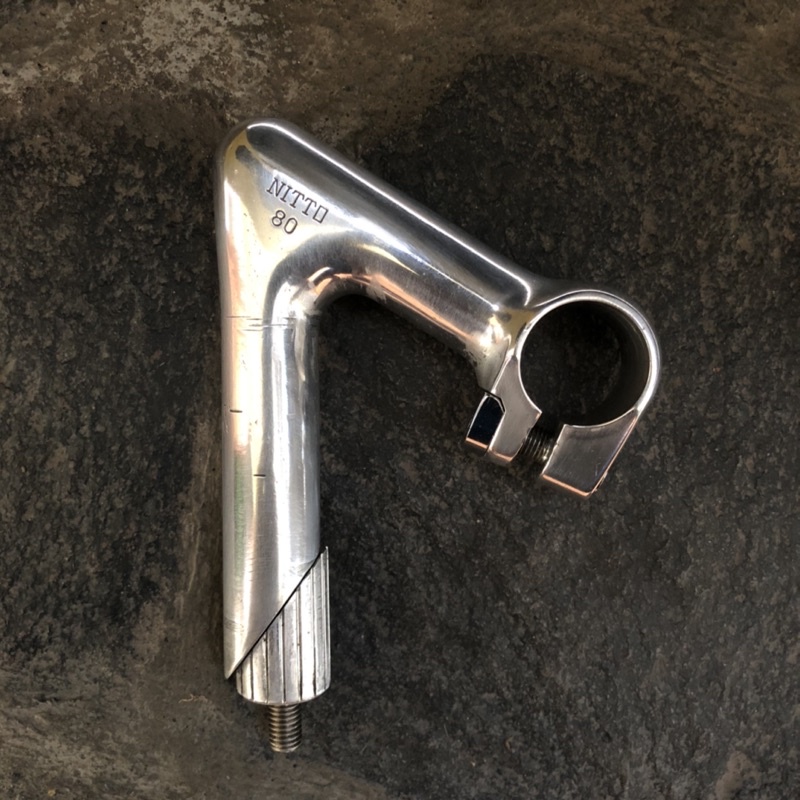 Quill Stem Bangau Classic Nitto Japan NJS 80mm Rare Polish Clamp Standart 25.4 Fixie Balap Jadul