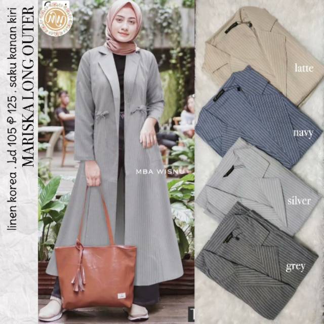 MARISKA LONG OUTER BY MW MBA WISNU