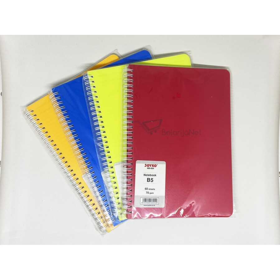 Ruled Notebook Diary Agenda Buku Catatan Bergaris Joyko NB-664 60 Halaman