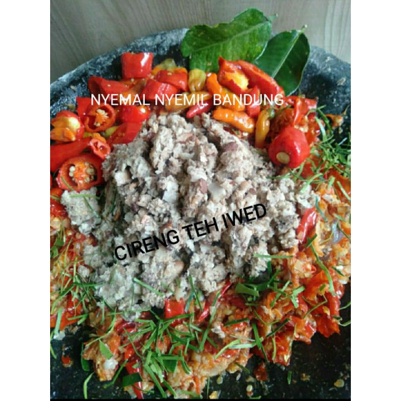 Cireng Banyur - Cireng Ojay - cireng kuah pedas cikruh instan - Teh Iwed