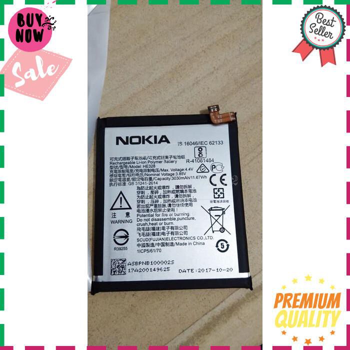 NOKIA 8 . NOKIA8 . HE328 ORIGINAL BATERAI