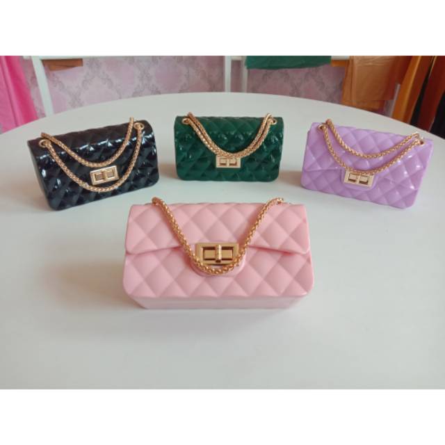 JELLY BAG GLOSSY, TAS JELLY, TAS MURAH, TAS GLOSSY
