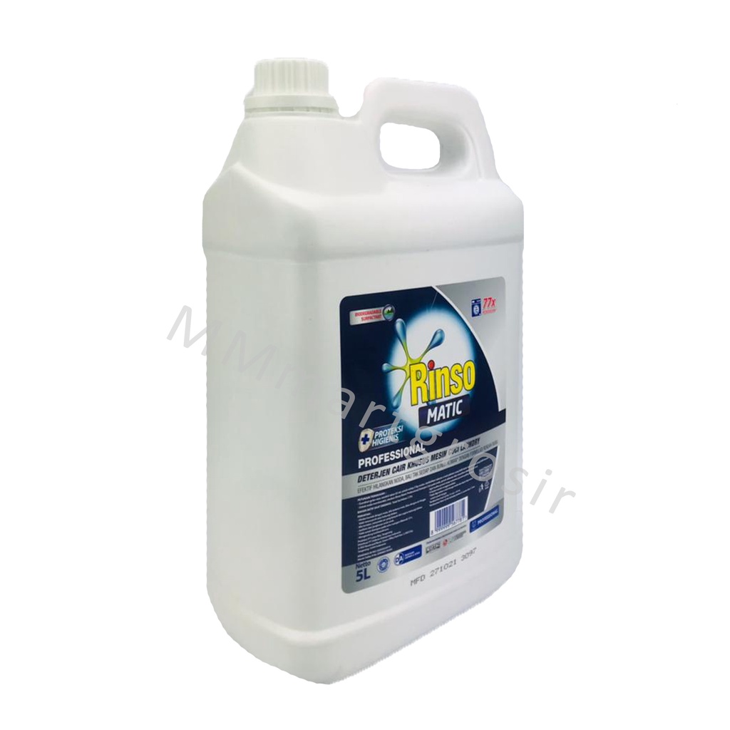 Rinso / Rinso Matic Liquid / Deterjent Cair / 4.5 Liter