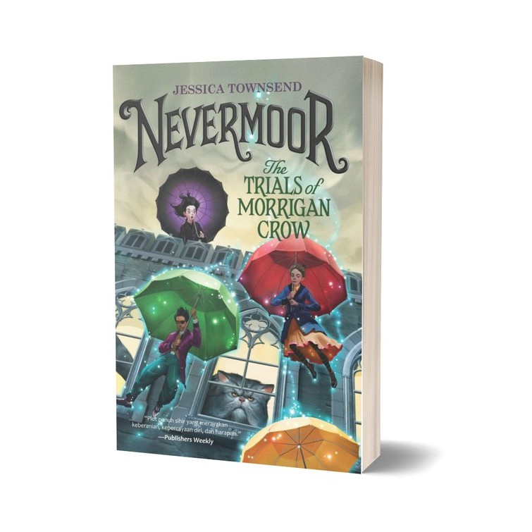 [INDONESIA] BUKU NOVEL NEVERMOOR 3 SERIES  - WUNDERSMITH - HOLLOWPOX - MORRIGAN CROW - JESSICA TOWNSEND [ORIGINAL]