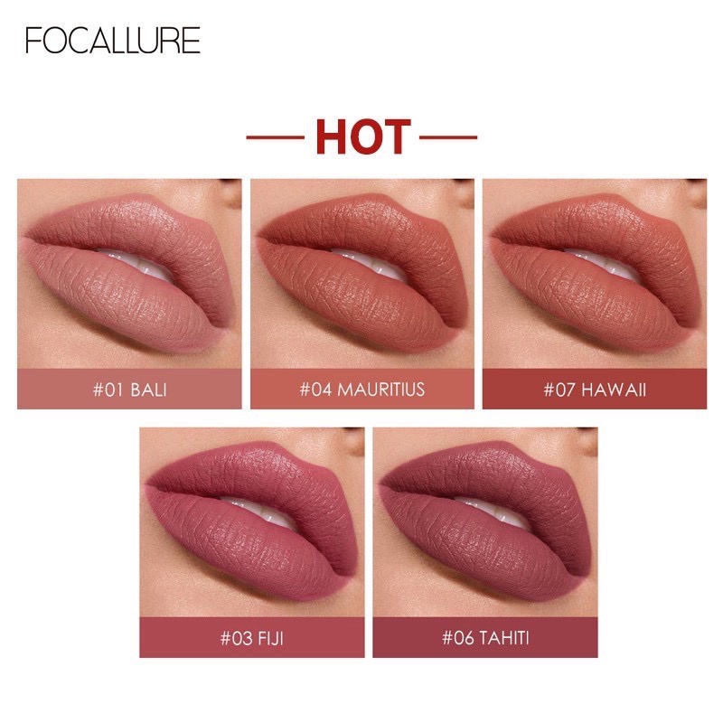 ☘️ CHAROZA ☘️ FOCALLURE Stay Matte Lip Ink FA134