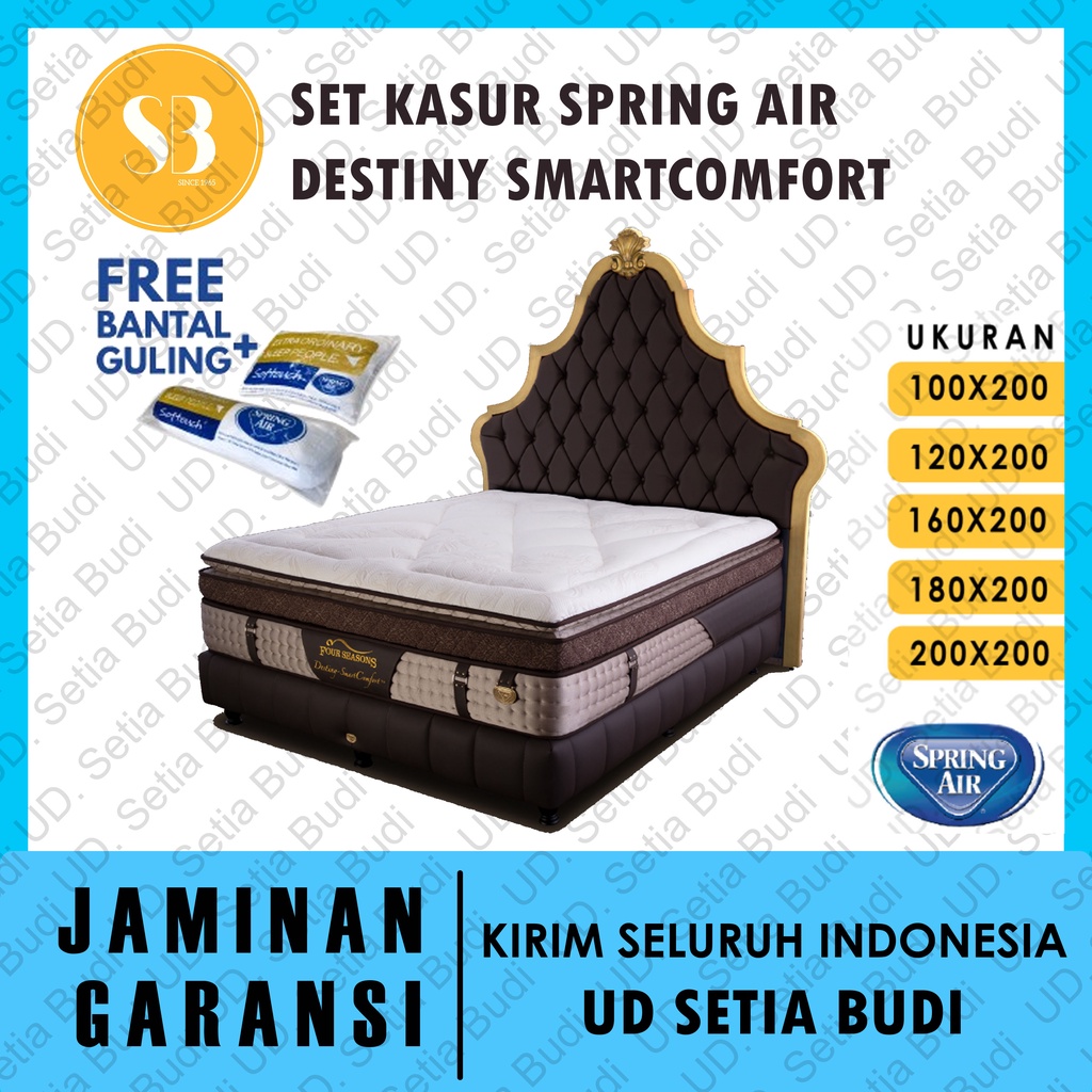 Set Kasur Spring Air Four Seasons Destiny SmartComfort