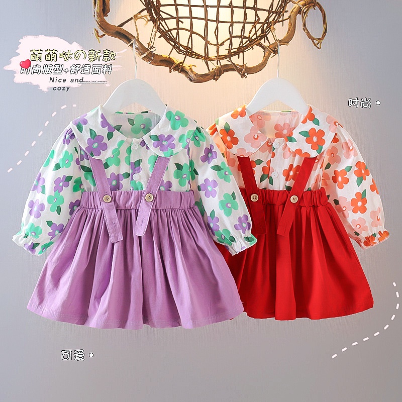 CHUBBI 115 Dress Bayi Perempuan Flower Yakuza