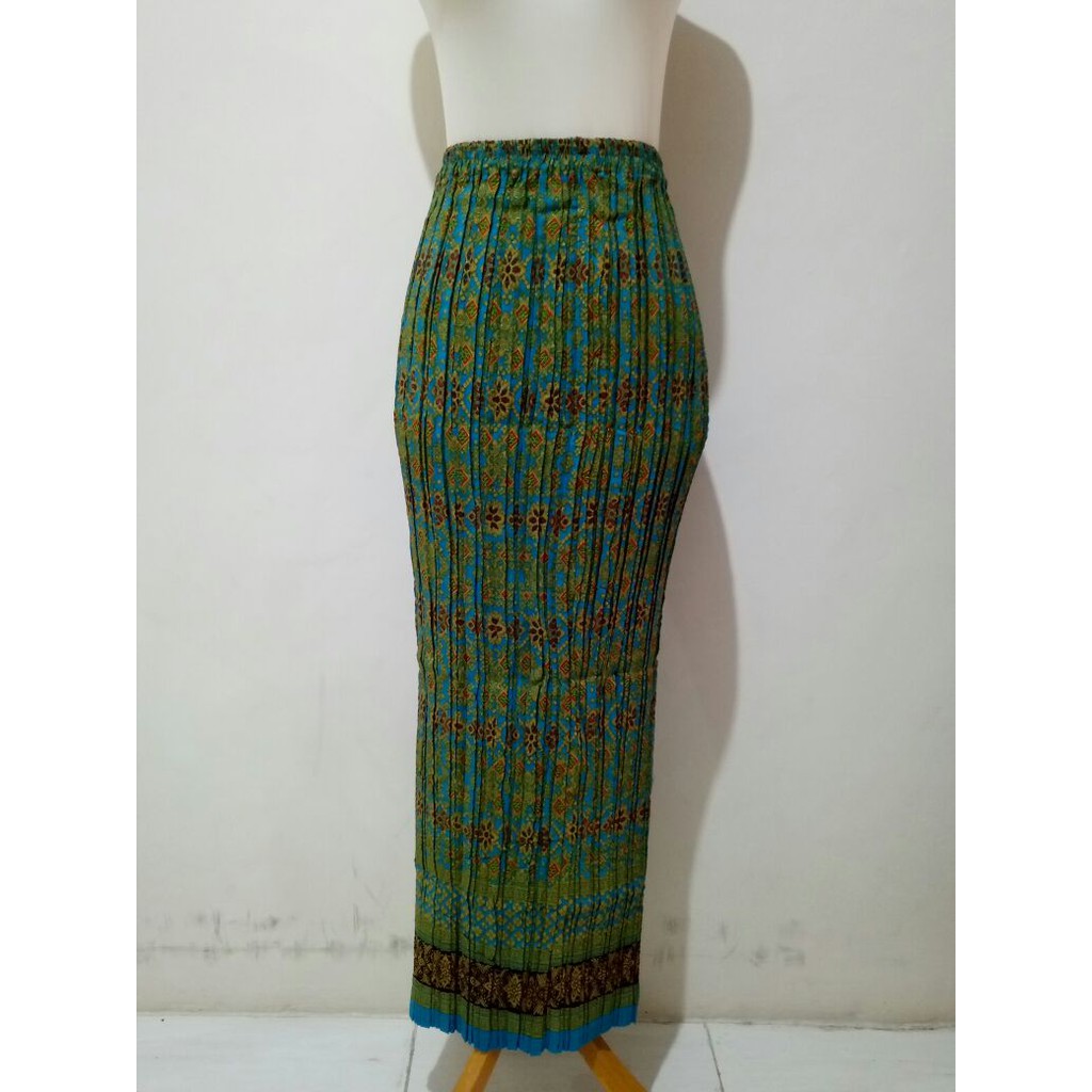 SB Collection Rok Plisket Sophia Maxi Panjang Jumbo Batik Wanita