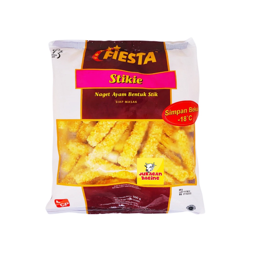 

Fiesta Stikie ( Ayam Bentuk Stik) 400gr