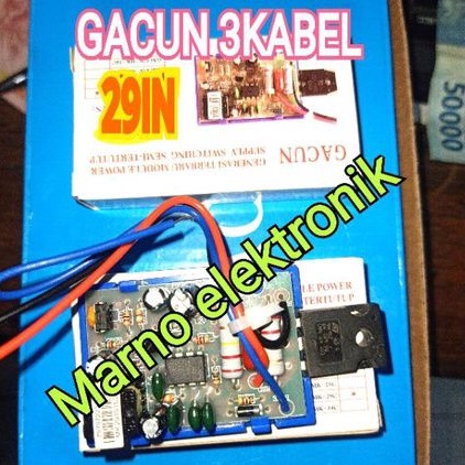 GACUN 3 KABEL 29 IN MEREK GACUN ORIGINAL GACUN 3KABEL 29IN REGULOTOR TV DLL