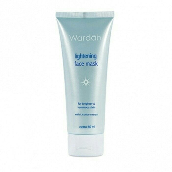 Wardah Lightening face Mask / Lightening Blue clay  mask 50 ml