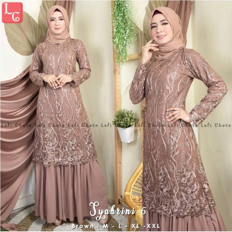 Patricia Dress Maxi Abaya Gamis Polos Putih Katun Toyobo Fodu Ld 110 Jumbo Fit XXL By Tuku Tuku Syah
