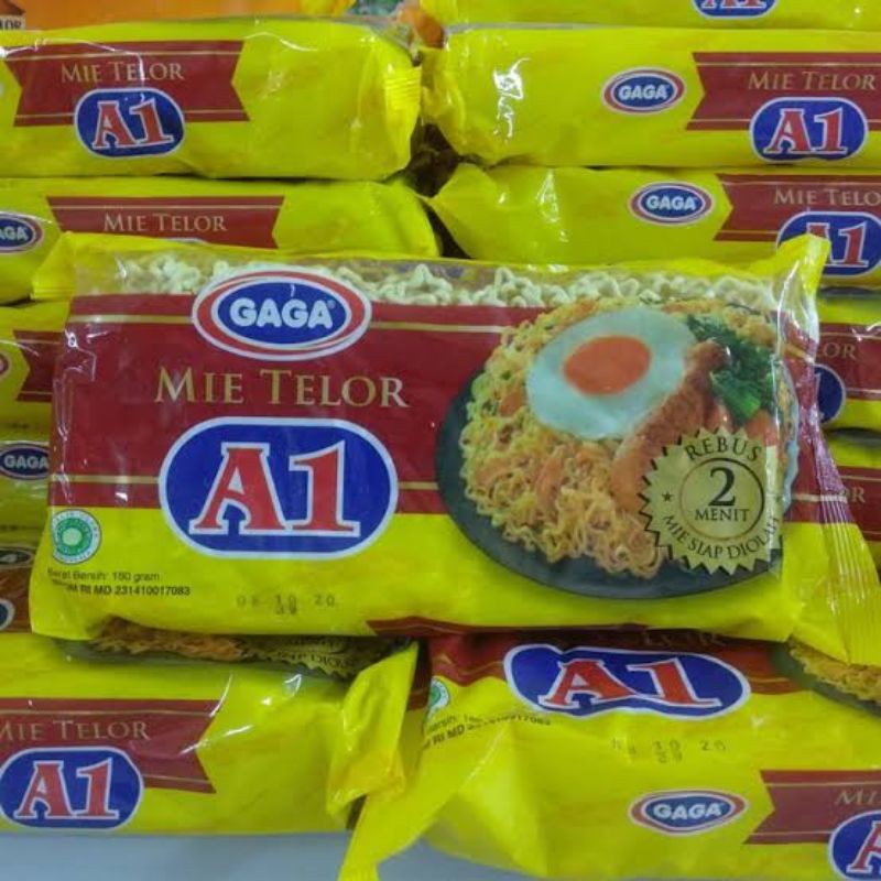 

GAGA Mie Telor Kuning Mie Instan [180 gr]