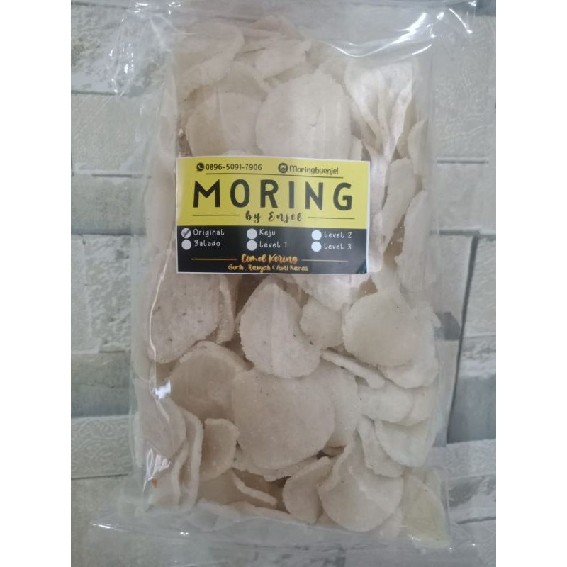 

MORING BY ENJEL - Original gurih asin tidak pedas