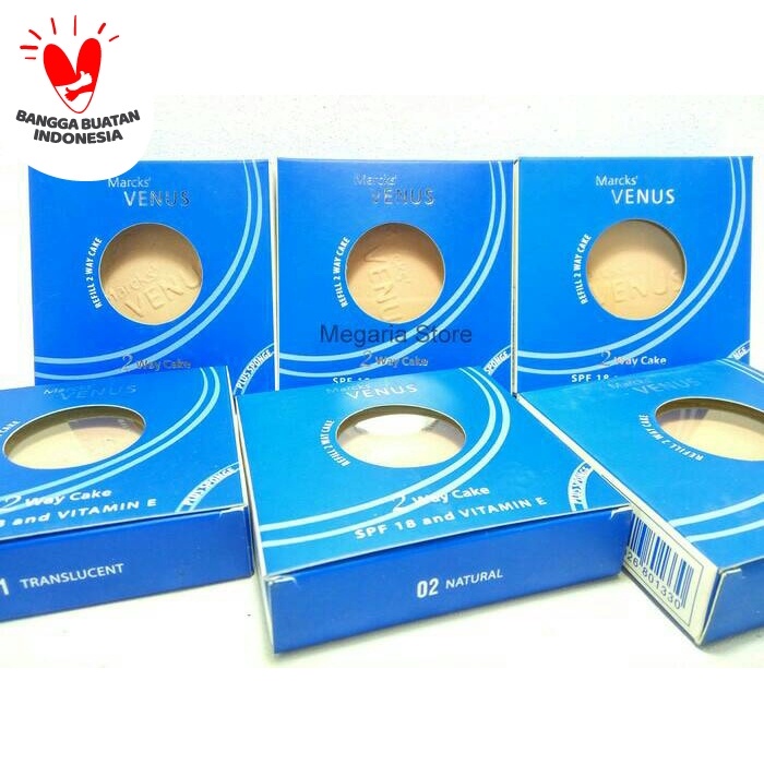 MARCKS VENUS REFILL TWO WAY CAKE - Porcelain