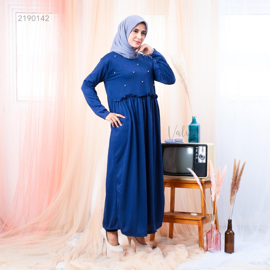 (COD) Daily Things Gamis Mutiara Fit XL LD 100cm B42