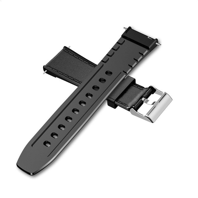 KOSPET WATCH STRAP ORIGINAL Head Layer Cowhide &amp; Silicon 24MM