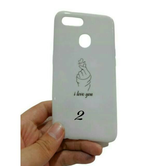 Case uv oil timbul macaron quotes oppo A7