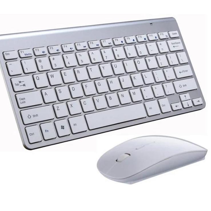 Harga Termurah 2.4G Wireless Keyboard and Mouse Protable Mini Keyboard Mouse Combo Set for Computer Laptop