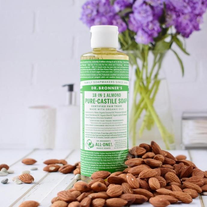 

Harap Baca Deskripsi Sebelum Order Dr. Bronner'S Almond Pure - Castile Soap 237 Ml