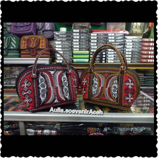 Tas keong motif aceh