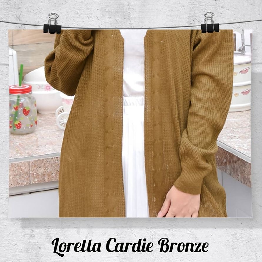 Loretta Cardie rajut premium-bronze