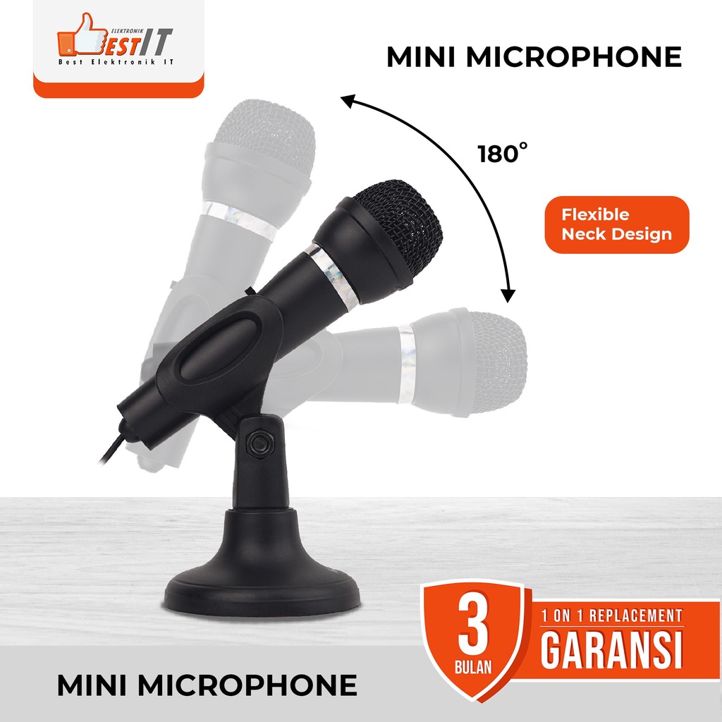 Microphone Mini YW-30 With Stand