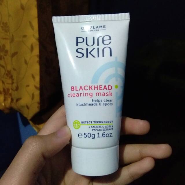 PRELOVED Oriflame Pure Skin Blackhead clearing Mask /masker oriflame/ masker Komedo/ masker jerawat