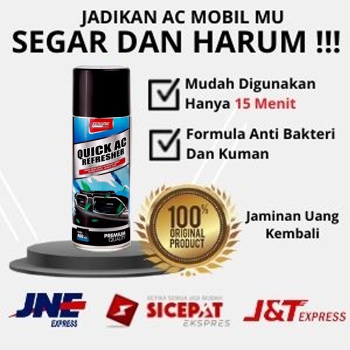 Zerone AC Refresher Pembersih Penyegar AC Mobil Perawatan Mobil