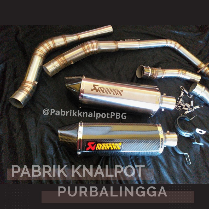 FULLCACING KNALPOT AKRA LAYANG  MOTOR RACING PABRIK GROSIR PURBALINGGA MURAH NINJA BYSON CBR