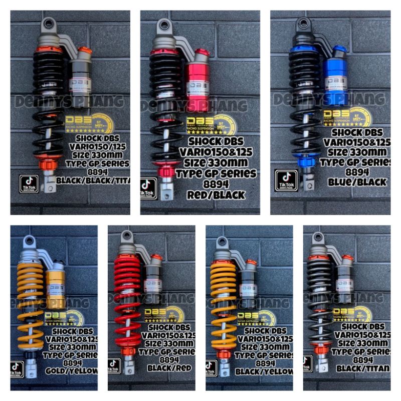 Shockbreaker shock vario 160 new vario 125/150  mio,beat,scoopy  model replika ktc extrem